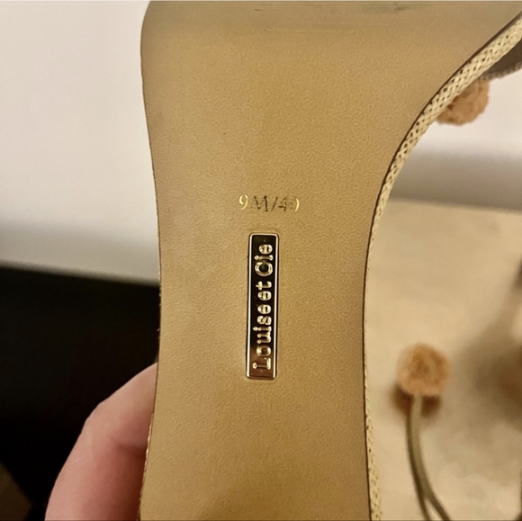 Louise Et Cie Kizzy Pom Pom Heels - Picture 7 of 8